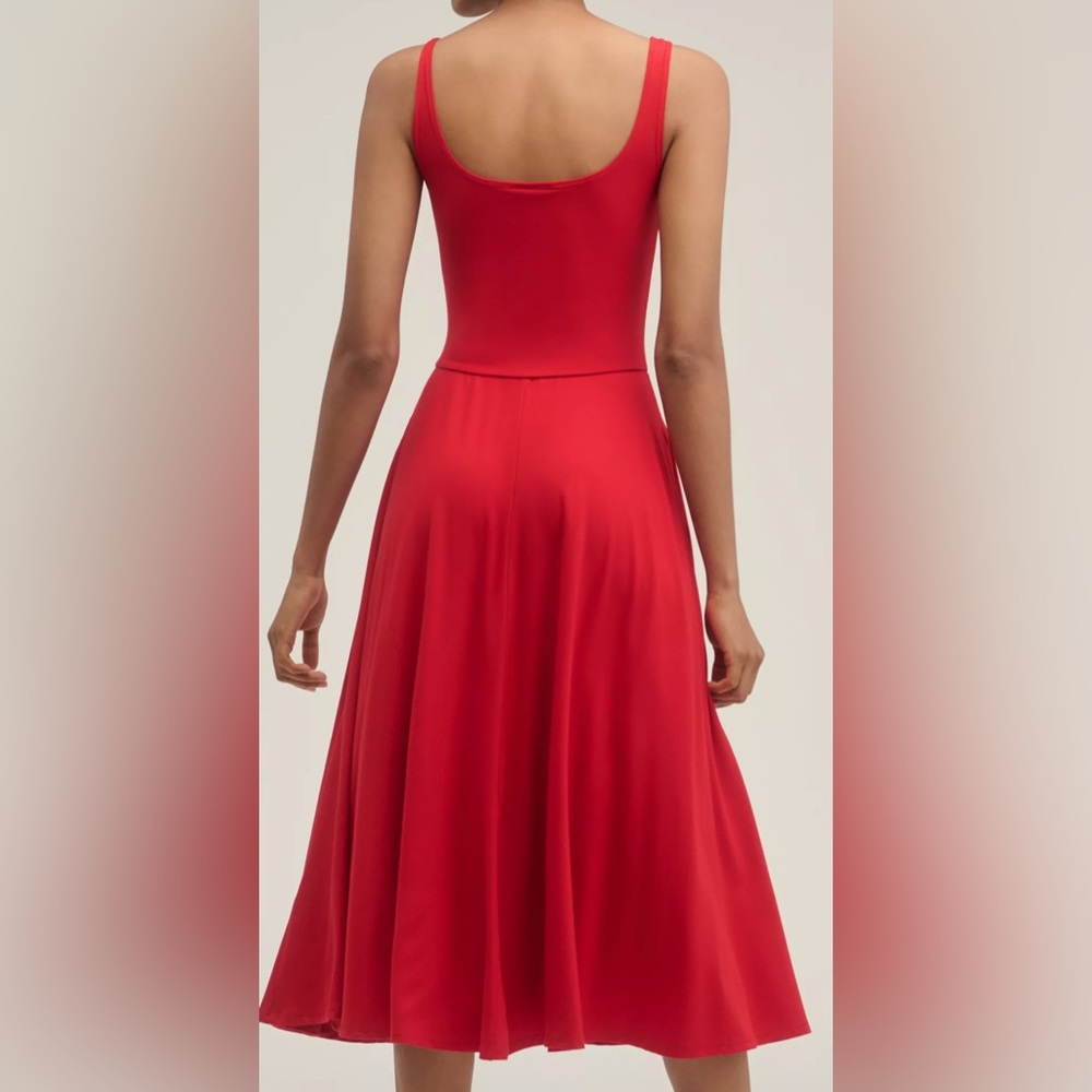 Reformation Rou Sleeveless Knit Midi Dress Stretchy Comfy Soft Casual Jersey - Picture 2 of 9